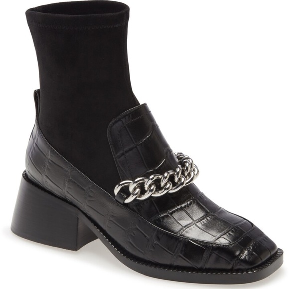 Jeffrey Campbell Patrick Sock Booties - Picture 1 of 8